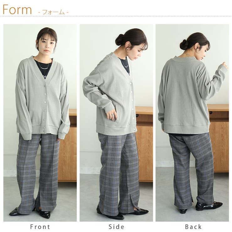 呼吸するコットン100% 楽のび ワッフルシリーズ | A Happy Marilyn | 詳細画像20