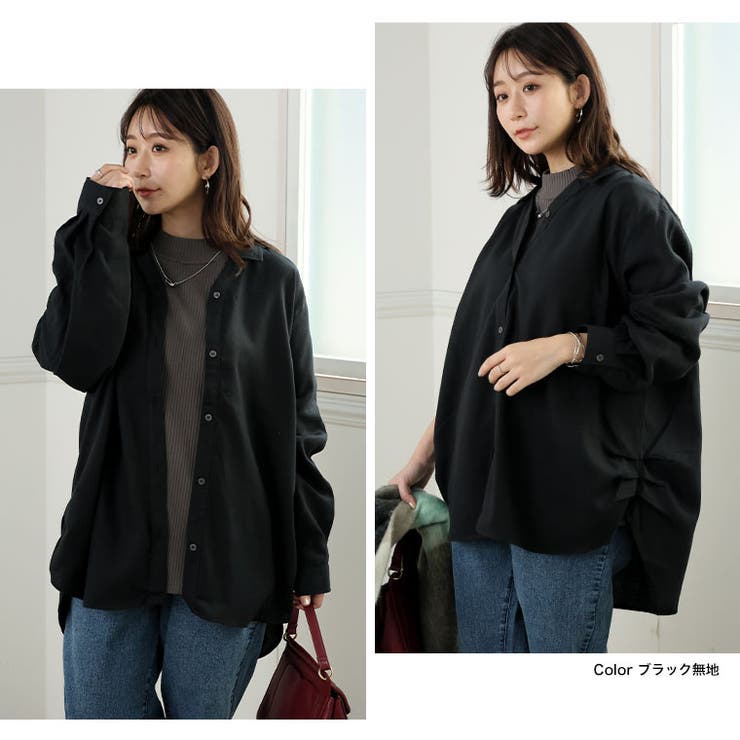 フランネルチェック サイドタックシャツ ブラウス | A Happy Marilyn | 詳細画像16 