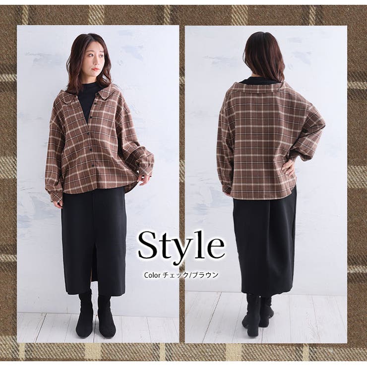 プチハイ×ドッキング シャツ 大きいサイズ | A Happy Marilyn | 詳細画像12