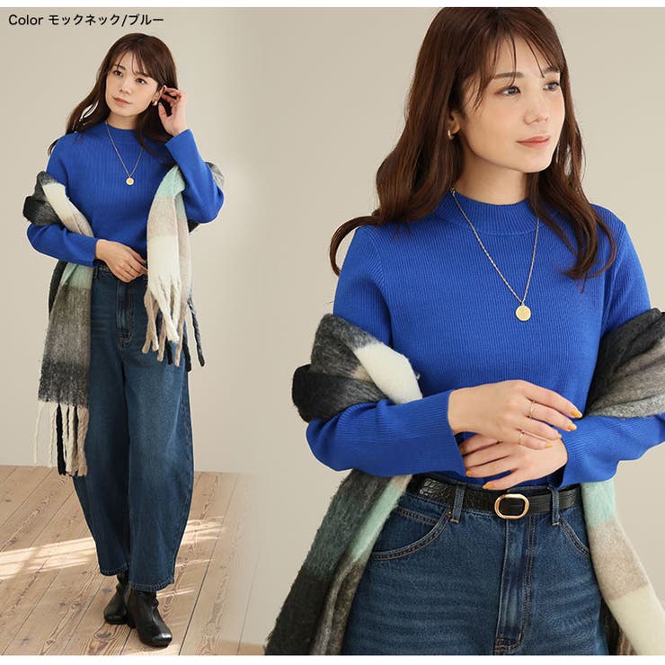 モックネック ハイネックから選べる Tシャツ感覚で着れる | A Happy Marilyn | 詳細画像14 