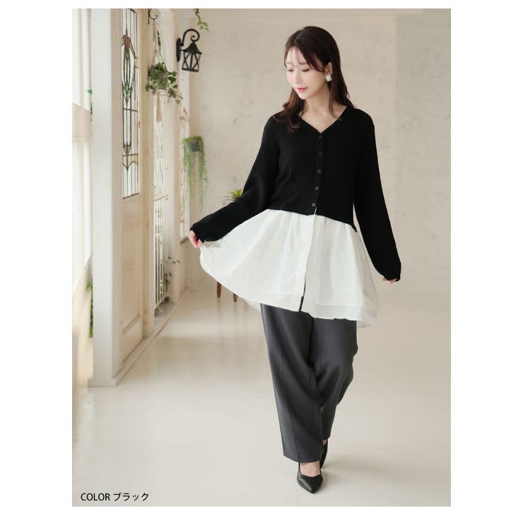 嬉しい！お洒落に体型カバーと細魅せを叶える ドッキング ペプラム | A Happy Marilyn | 詳細画像14 