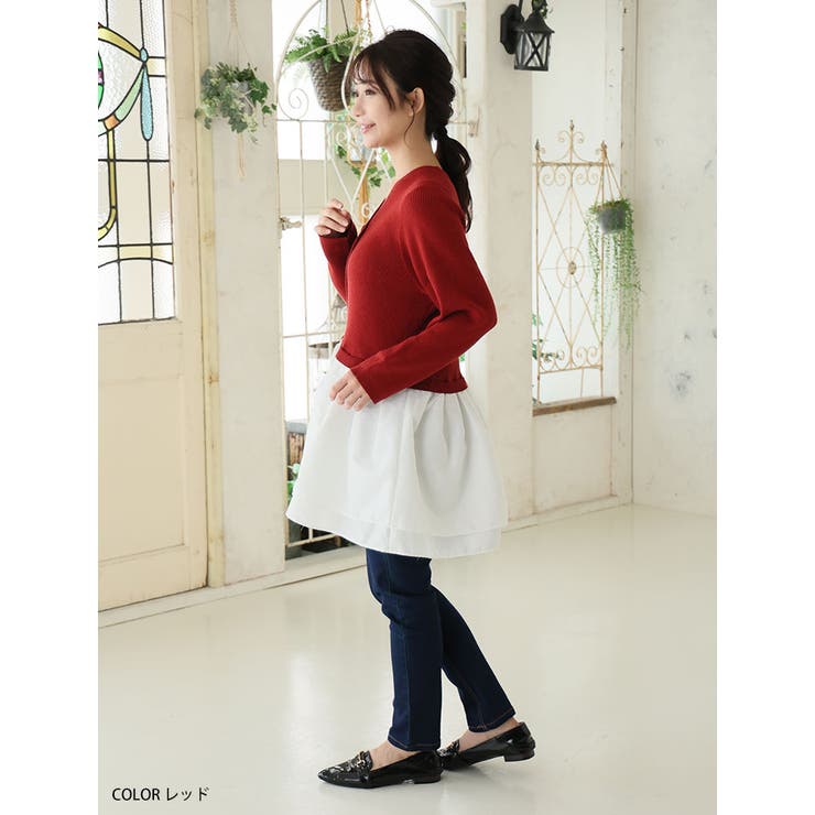 嬉しい！お洒落に体型カバーと細魅せを叶える ドッキング ペプラム | A Happy Marilyn | 詳細画像15 