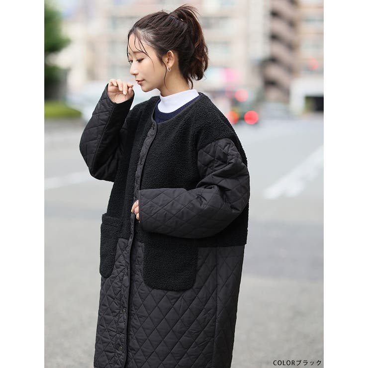 軽い！厚すぎない！細魅せ切替 ボア切替え ダイヤキルティング | A Happy Marilyn | 詳細画像20 