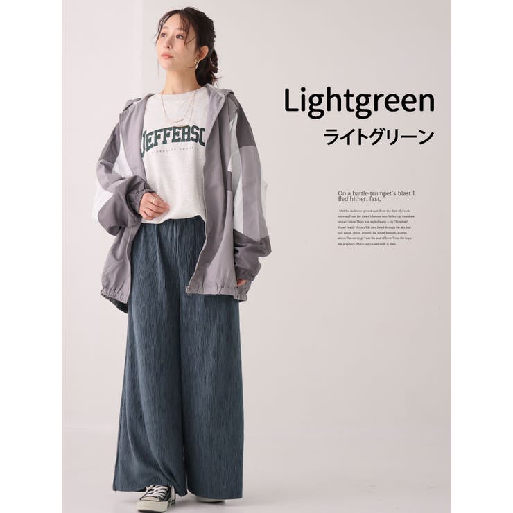 ベロア プリーツ ウェーブパンツ | A Happy Marilyn | 詳細画像17 