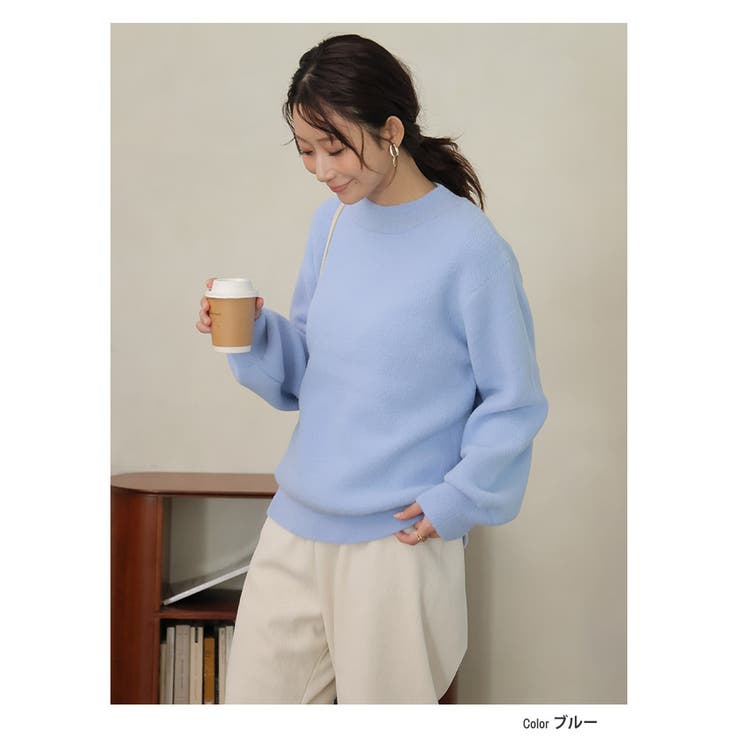 とろける肌ざわり メルティーフェザー ハイネック | A Happy Marilyn | 詳細画像17 