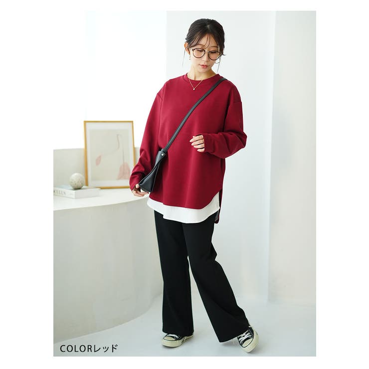 スゴ!裏ワザ!冬でも汗さら なめらか＆蒸れ知らず 裾ラウンドロンT | A Happy Marilyn | 詳細画像17 