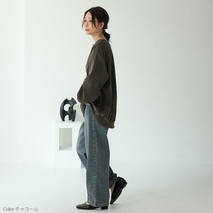 異素材で細魅せ 切替 コクーントップス | A Happy Marilyn | 詳細画像16 