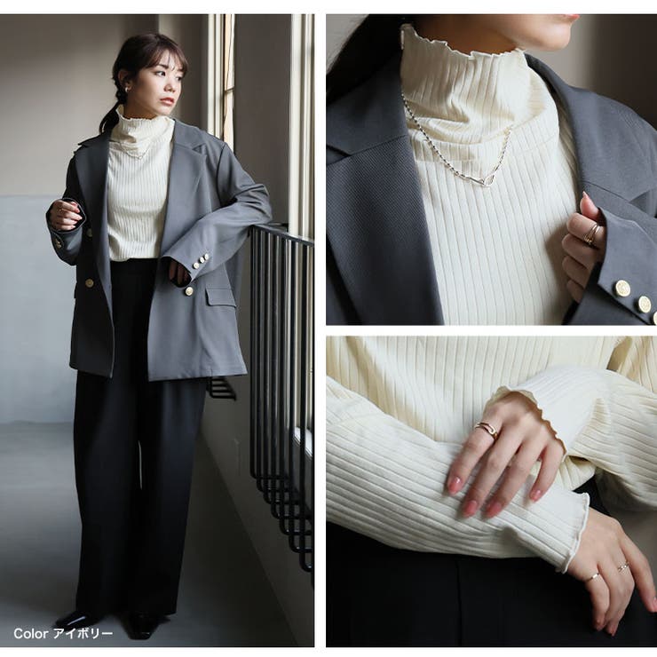 首元苦しくない！ サイズと着心地に拘った 綿混 | A Happy Marilyn | 詳細画像12 