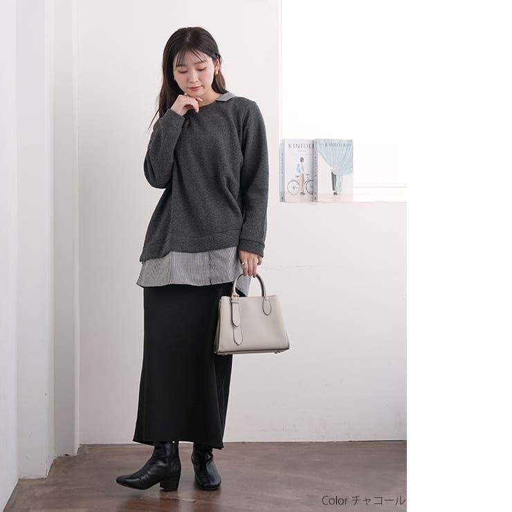 1枚で完結 裾見せ レイヤード風 | A Happy Marilyn | 詳細画像11 