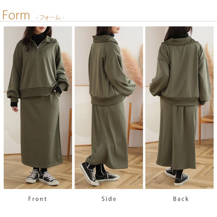 ハーフZIP トップス ＋ | A Happy Marilyn | 詳細画像17 