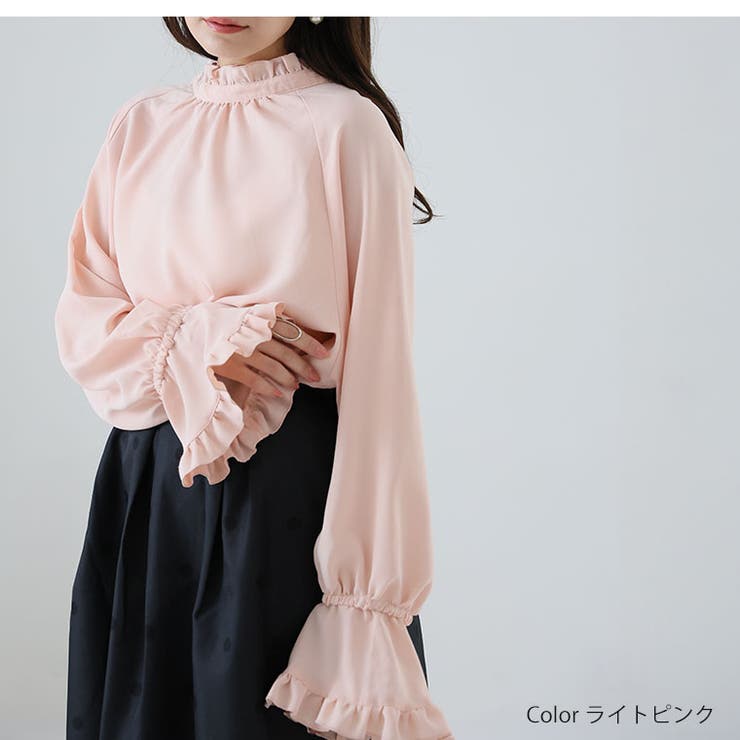 袖フリル ブラウス 大きいサイズ | A Happy Marilyn | 詳細画像15 