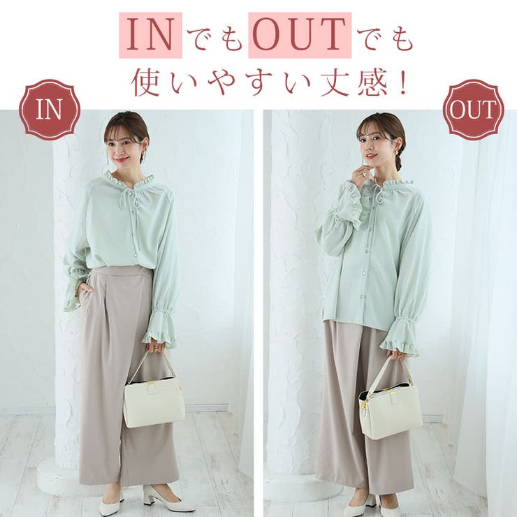 袖フリル ブラウス 大きいサイズ | A Happy Marilyn | 詳細画像9 