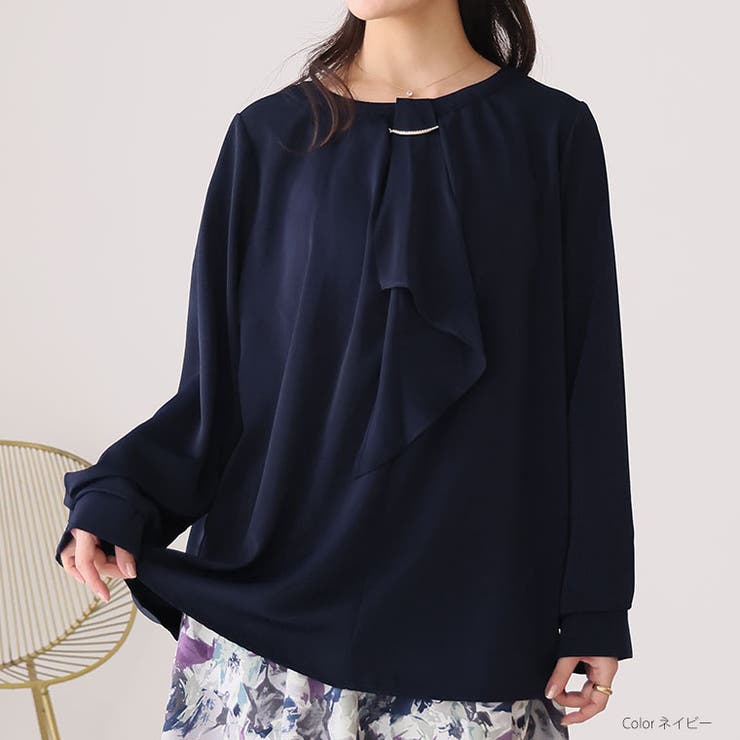 スカーフタイ ブラウス 大きいサイズ | A Happy Marilyn | 詳細画像19 