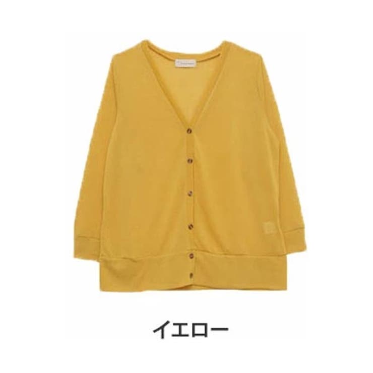 イエロー | 袖丈 ネックが選べる! シンプル | A Happy Marilyn