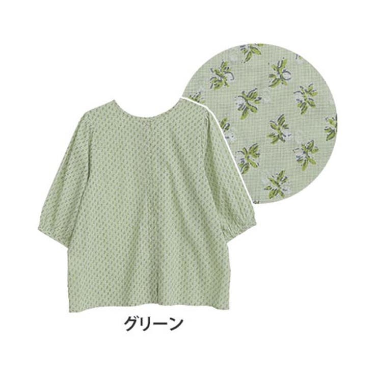 blondy - blondy♡レオパード柄パフスリーブブラウス♡ LOUNIE レオパード柄プリントボウタイブラウス レディース