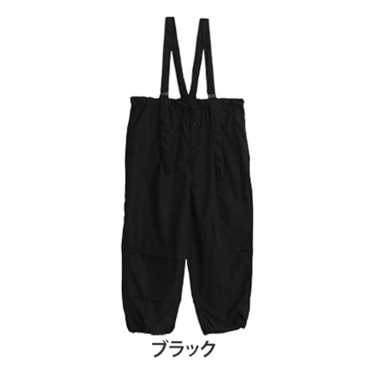 サスペンダー付き 2WAY カーゴパンツ
