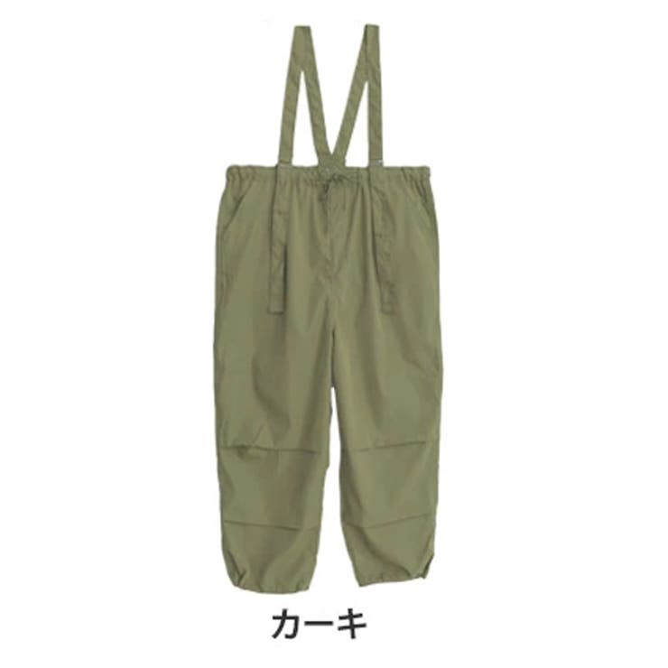 サスペンダー付き 2WAY カーゴパンツ