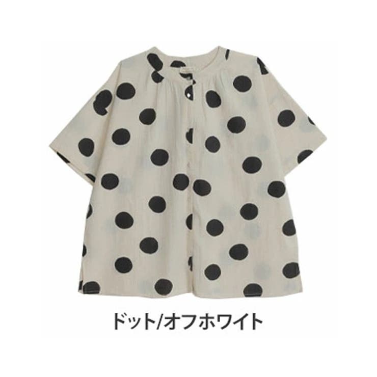 ドット/オフホワイト | ゆとりMARILYN ドット チェック柄から選べる | A Happy Marilyn