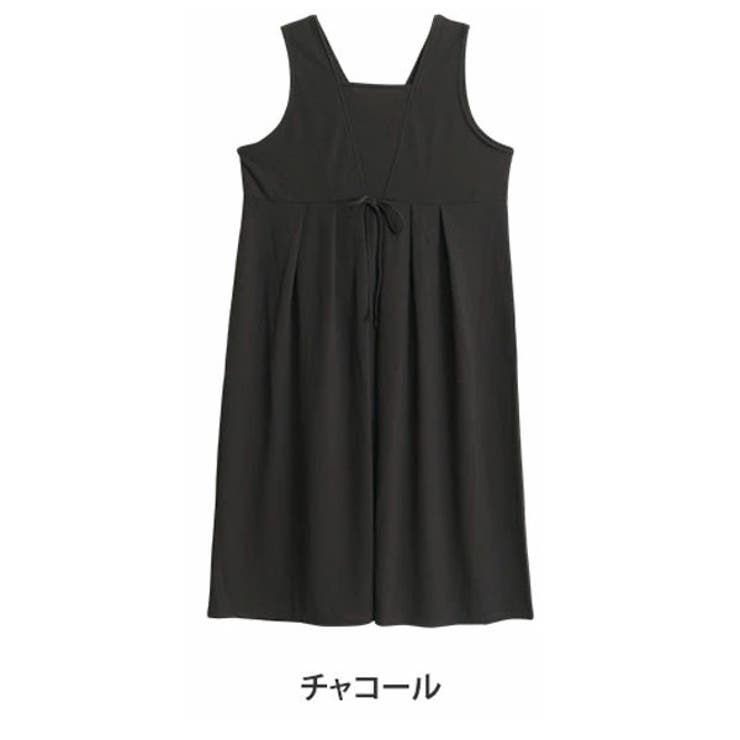 チャコールグレー | スポッと着られる！！”楽かわ”シリーズ！ タックで下半身カバー | A Happy Marilyn