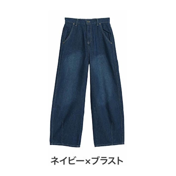 ネイビー×ブラスト(ネイビー) | 太すぎ?丸すぎ?いいえ“丁度いい”ラインです。拘り加工で選べる2丈 今ドキ | A Happy Marilyn
