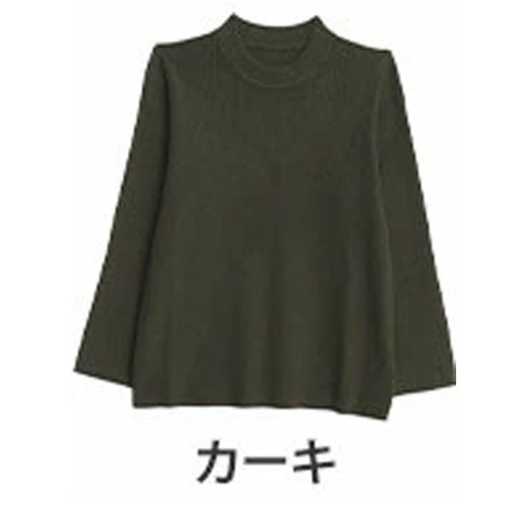 カーキ | フィットしすぎないからTシャツ感覚の使いやすさ！ カラーで選ぶ もっちり | A Happy Marilyn