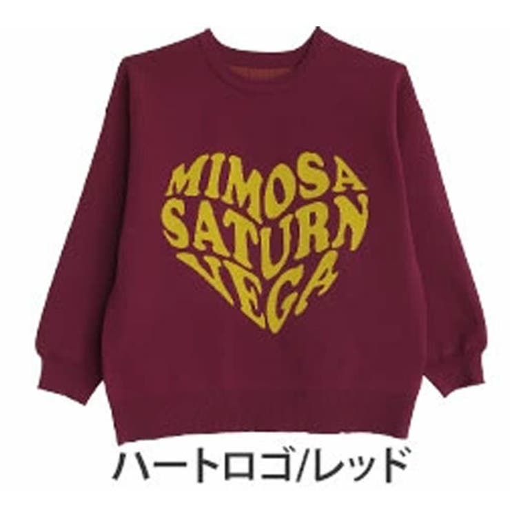 ハートロゴ/レッド | 柄が選べる！可愛さ炸裂！！選んで楽しい！！ ハッピージャガード ゆるニット | A Happy Marilyn