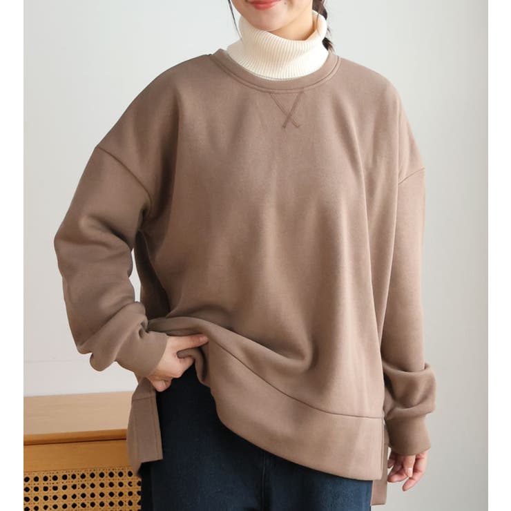 モカブラウン | ハピぽか 裏起毛 サイド | A Happy Marilyn