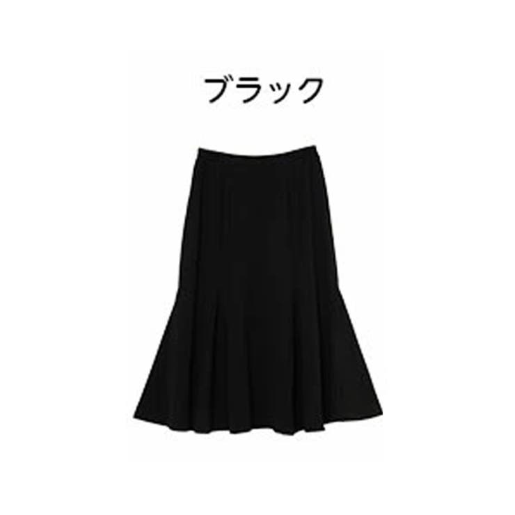 普通身長さん/ブラック | Rin 選べる丈 裏起毛Ａラインマーメイドスカート | A Happy Marilyn