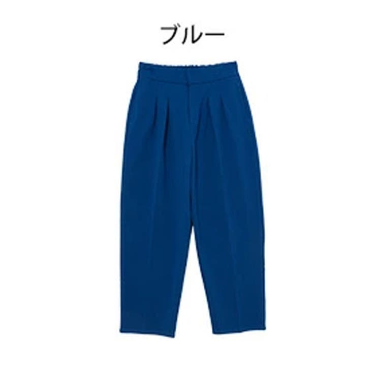 COS コス　コットンチノ　バレルパンツ - 1