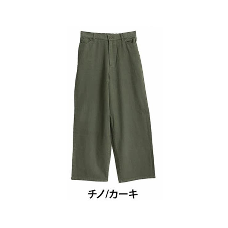 チノ/カーキ | 美脚&美尻が叶う! 優勝 ワイドパンツ | A Happy Marilyn