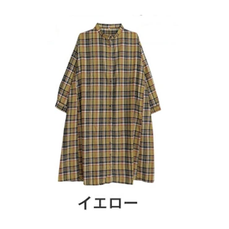 フランネル チェック シャツワンピース[品番：AH000020190]｜A Happy  Marilyn（アハッピーマリリン）のレディースファッション通販｜SHOPLIST（ショップリスト）