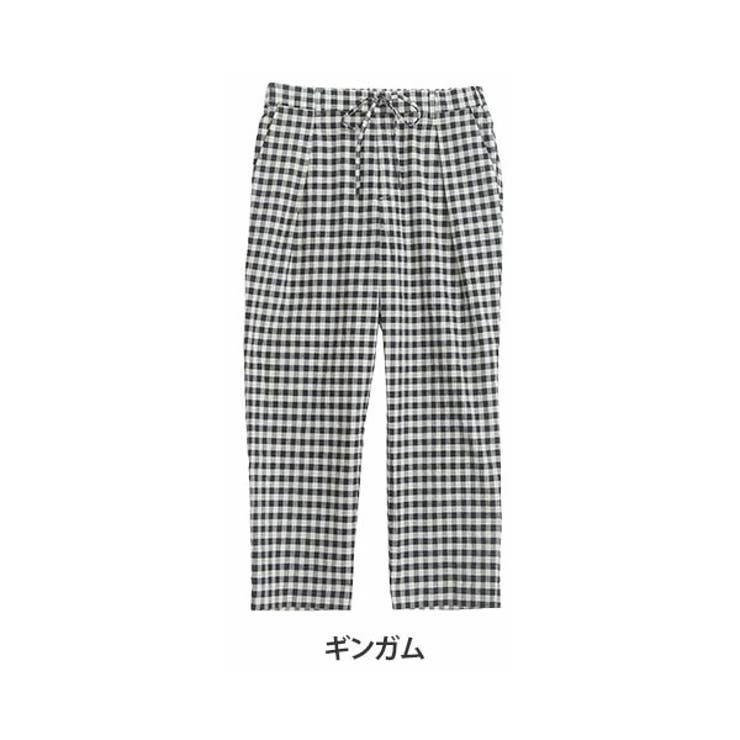 さらりと心地よい 綿麻 テーパードパンツ[品番：AH000020842]｜A Happy Marilyn（アハッピーマリリン）のレディース ファッション通販｜SHOPLIST（ショップリスト）