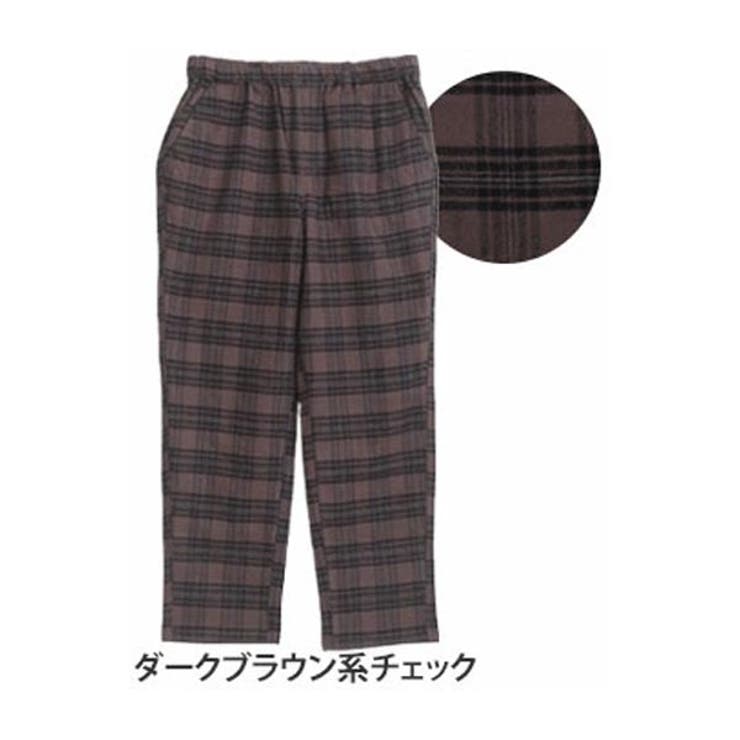 新品☆4L茶系×チェック柄♪おしゃれワイドパンツスーツ♪お仕事・