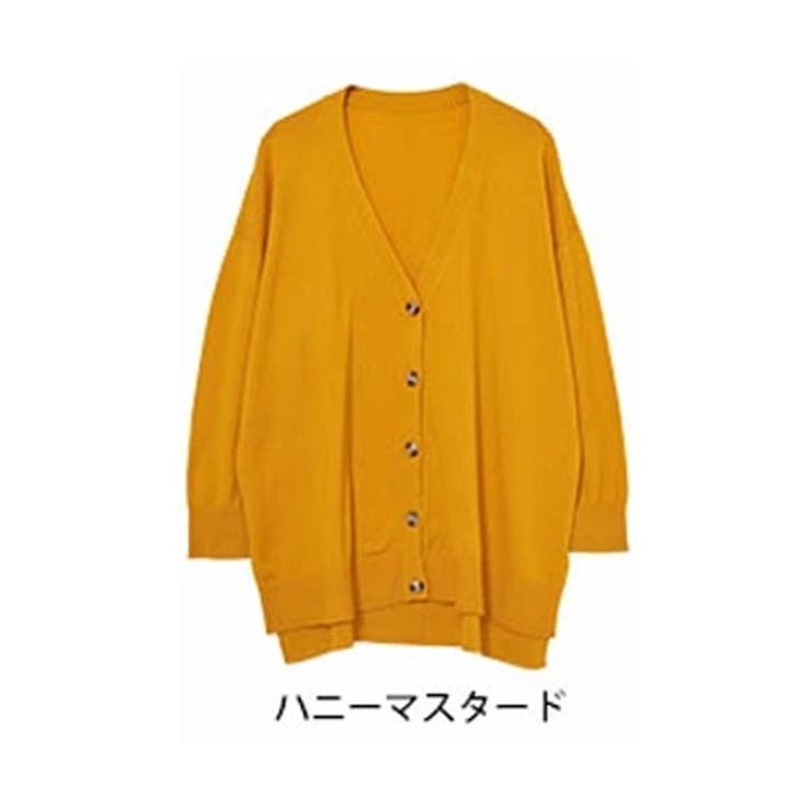 Rin スリット ニットカーデ[品番：AH000021590]｜A Happy Marilyn