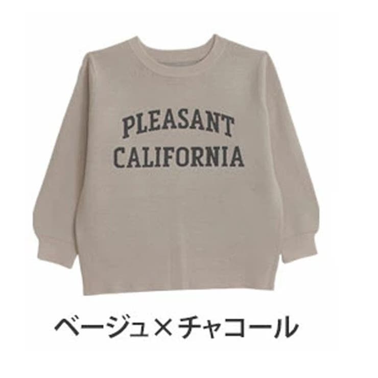 ベージュ×チャコール
