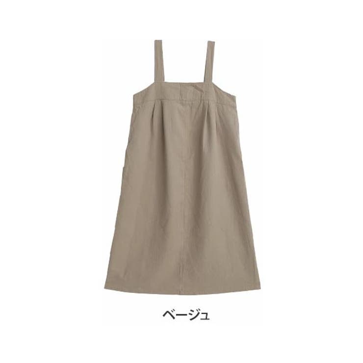 ベージュ | Wガーゼ ヨーク切り替え ジャンスカ | A Happy Marilyn