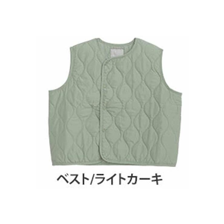 ベスト/ライトカーキ