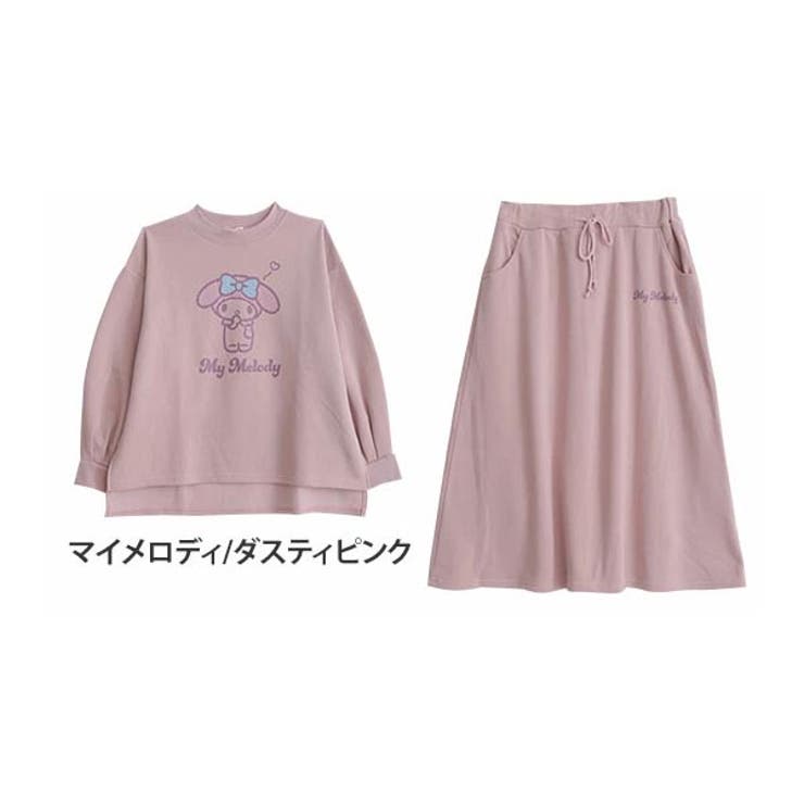 マイメロディ/ダスティピンク | サンリオ 裏起毛 ルームウェア | A Happy Marilyn