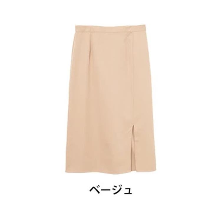 ベージュ | Rin ダブルクロス ペンシルスカート | A Happy Marilyn