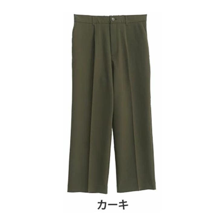 カーキ | LUMFORLEproducedbyMy:nia ワイド テーパードパンツ | A Happy Marilyn
