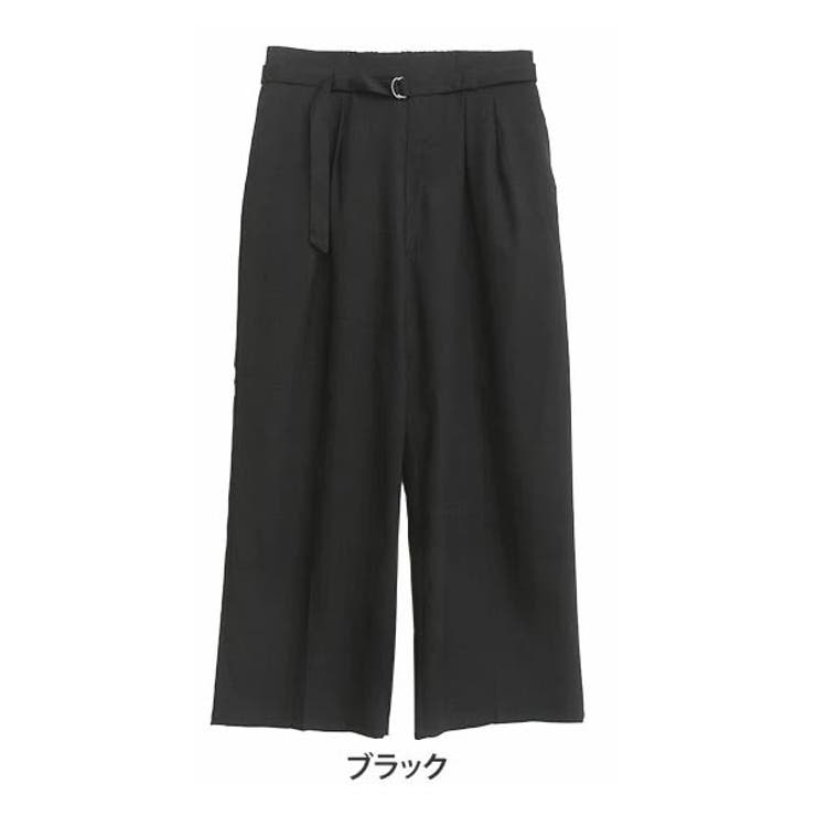 ブラック | Rin 涼しげ上品 ロングパンツ | A Happy Marilyn