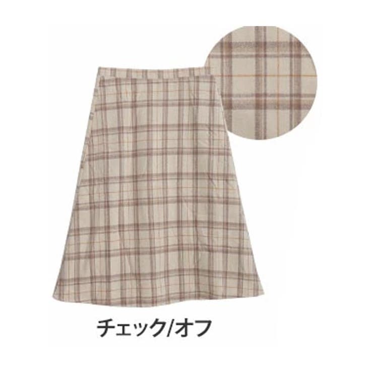 チェック/オフ | 2種類のチェックから選べる 優秀 フレアスカート | A Happy Marilyn