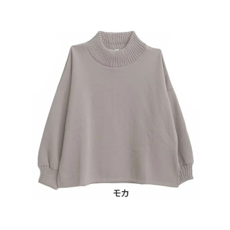 モカ | LUMFORLEproducedbyMy:nia 編み立て リブニット | A Happy Marilyn