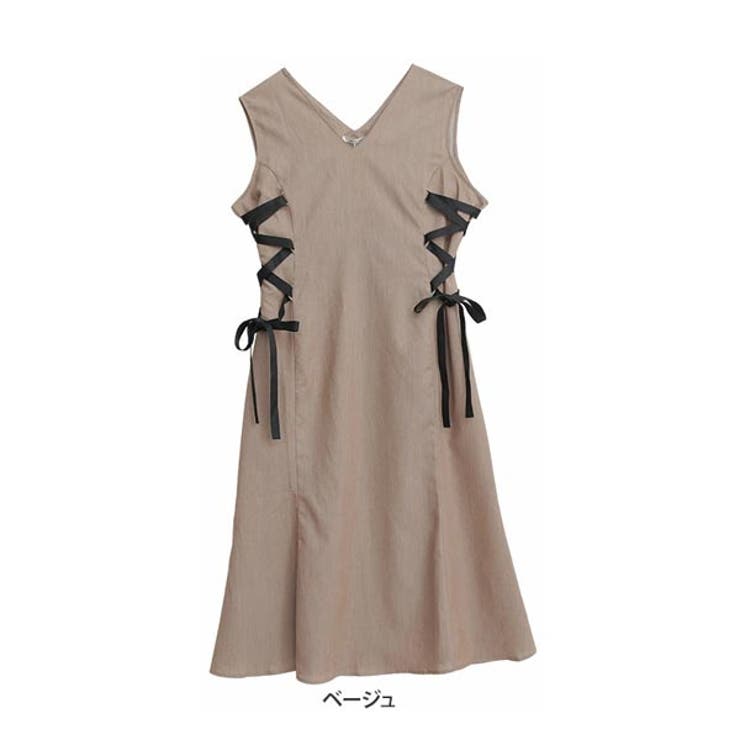 AirU様　最終値下げ！ジャス♡レースＶネックジャンスカ 楽天市場】フィフス fifth Edit Sheen Vネックジャンパースカート