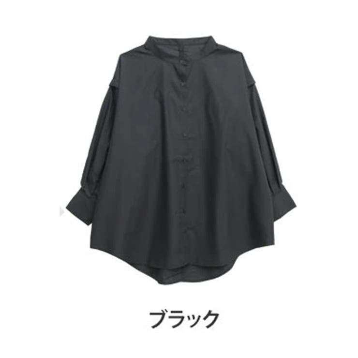 ブラック | effortlessmode 3way リムーバルスリーブシャツ | A Happy Marilyn