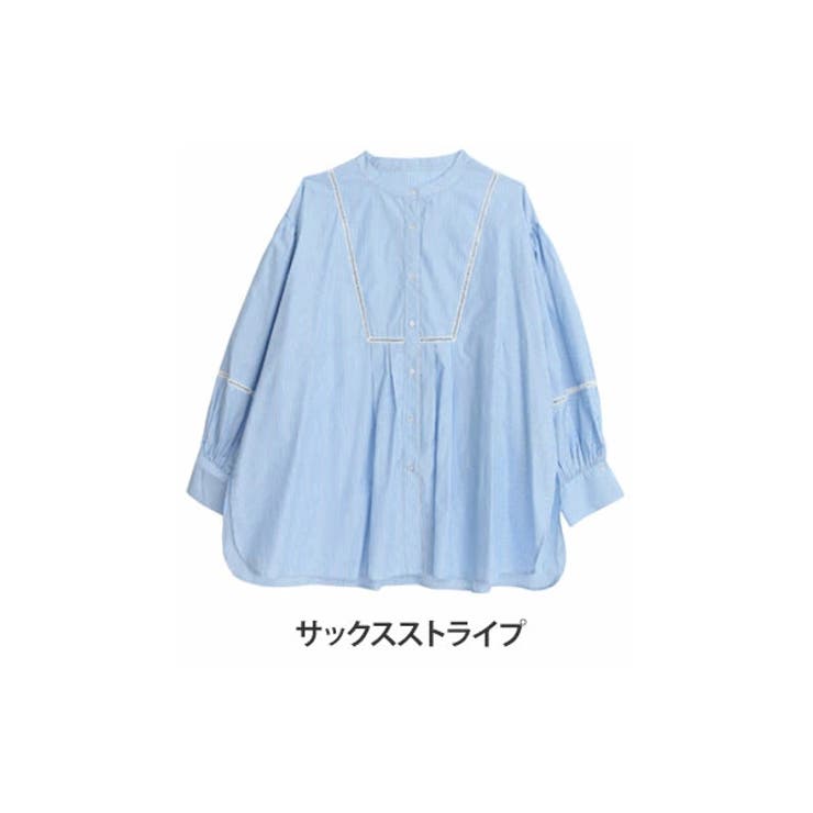 LUMFORLEproducedbyMy:nia はしごレース シャツ[品番