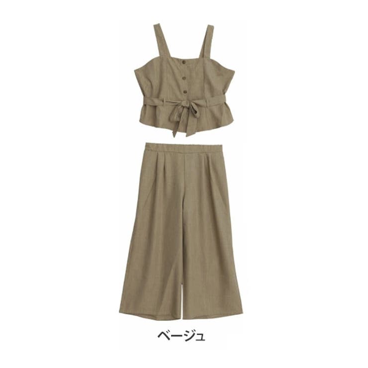 ★Life Work★ ビスチェ＆パンツ セットアップ ap retro セットアップ 「セットアップ」ビスチェキャミ＋