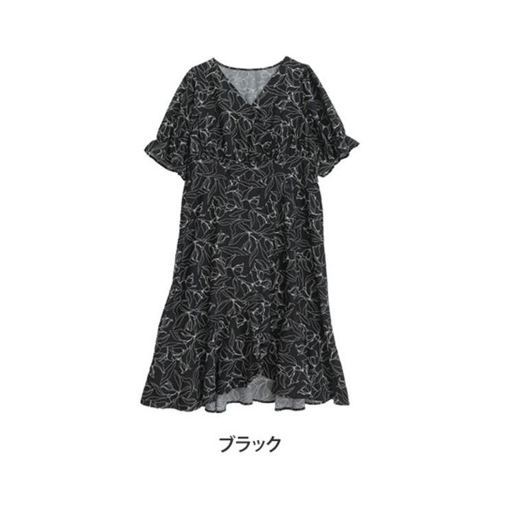 美品★MARILYN MOONカシュクールレースガウン／ワンピース item324009802301-1-2.jpg