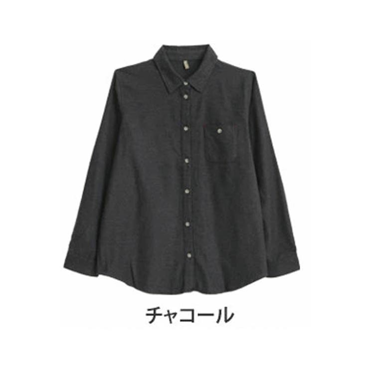 チャコール | softthermo チェック柄 レギュラーシャツ | A Happy Marilyn