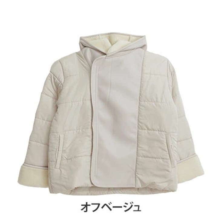 LAVEANGE ムートン切り替え中綿ブルゾン 5L大きいサイズ 新品 LAVEANGE ムートン切り替え中綿ブルゾン 5L 大きいサイズ 【公式
